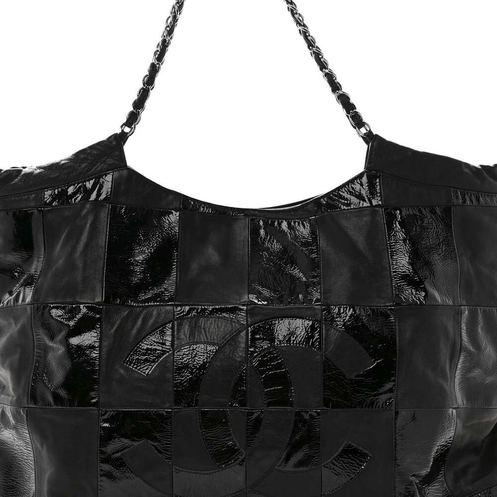Chanel Patent Patchwork Large Brooklyn #229278c12b - image 8